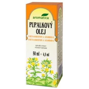 AROMATICA Pupalkový olej s beta-karoténom a vitamínom E 50ml