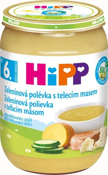 HIPP BIO Zeleninová polievka s teľacím mäsom 190 g