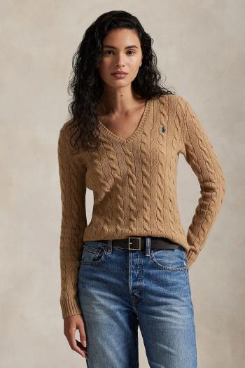 Sveter Polo Ralph Lauren béžová farba, 211971866