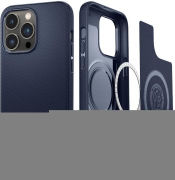 Telefon tok Spigen MagSafe Armor iPhone 14 Pro Max tengerészkék tok