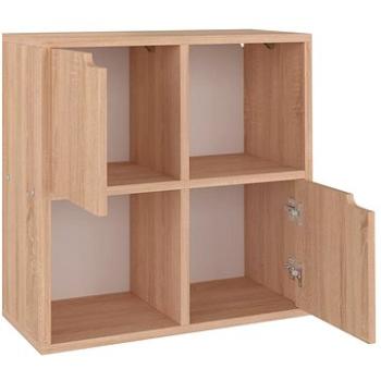 Shumee dub sonoma 60 × 27,5 × 59,5 cm drevotrieska, 338169