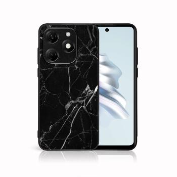 MY ART Ochranný kryt pre Tecno Spark 20C / Tecno Spark Go 2024 BLACK MARBLE (142)