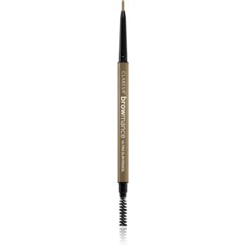 Claresa Browmance precízna ceruzka na obočie s kefkou odtieň 02 Medium Brown 0.07 g