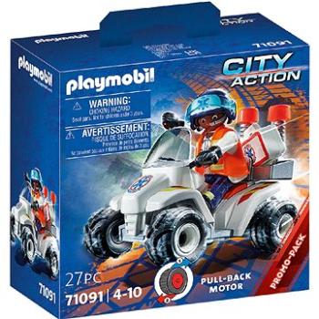 Playmobil Záchranárska rýchlostná štvorkolka (4008789710918)