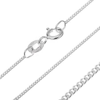 Strieborná retiazka 925 - okrúhle očká, 1,3 mm