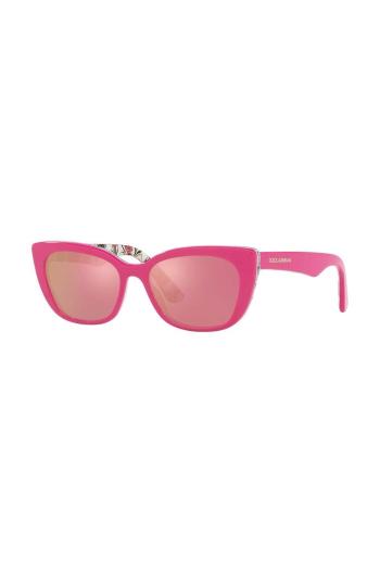 Detské slnečné okuliare Dolce & Gabbana fialová farba, 0DX4427,