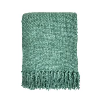 Malagoon  Misty green throw  Deky Zelená