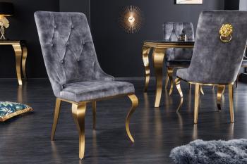 Chesterfield jedálenská stolička 2 ks ZETHOS Dekorhome
