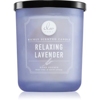 DW Home Signature Relaxing Lavender vonná sviečka black lid 425 g