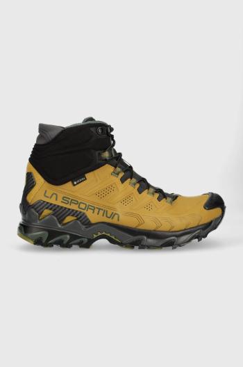 Topánky LA Sportiva Ultra Raptor II Mid Leather GTX pánske, hnedá farba