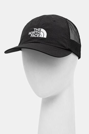 Šiltovka The North Face Horizon Trucker čierna farba, s nášivkou, NF0A5FXSKX71