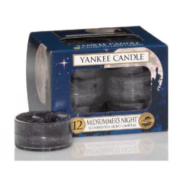 Yankee Candle Aromatické čajové sviečky Midsummer’s Night 12 x 9,8 g