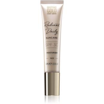 Dripping Gold Luxury Tanning Daily Moisturiser hydratačný krém na tvár SPF 30 40 ml