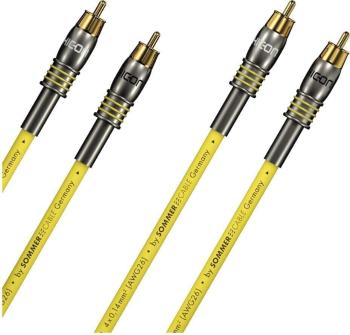 Sommer Cable HC Epilogue EP3F-0050 0,5 m Žltá Hi-Fi Audio kábel