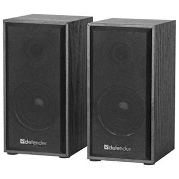 Defender reproduktory SPK 240, 2.0, 2x3W, čierne, regulácia hlasitosti, dřevěné, 100Hz~18kHz