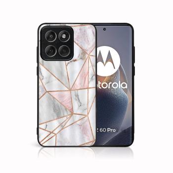 MY ART Ochranný kryt pre Motorola Edge 60 Pro PINK MARBLE (143)