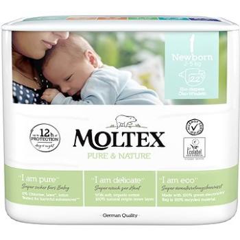 MOLTEX Pure & Nature Newborn veľ. 1 (22 ks) (4018639010037)