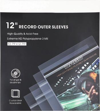Muziker OPP Obaly na LP platne 100