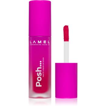 LAMEL Posh Matte Liquid Lip Stain dlhotrvajúci matný tekutý rúž odtieň 407 4 g