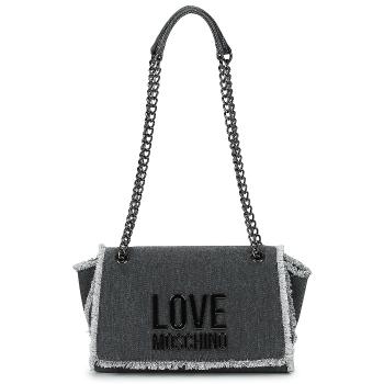 Love Moschino  DENIM JC4371PP0I  Tašky cez rameno Šedá