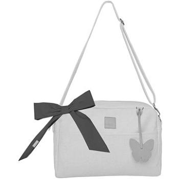 BEZTROSKA Maja taška s mašľou Light grey (5907769895647)