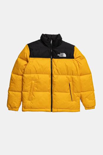 Detská páperová bunda The North Face TEEN 1996 RETRO NUPTSE JACKET žltá farba, NF0A8A4C56P1