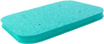 Mega Acoustic AcouCloud Flat PET 7 cm Turquoise Absorpčný penový panel