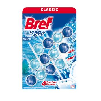 Bref WC blok Power Aktiv Ocean 3x50 g