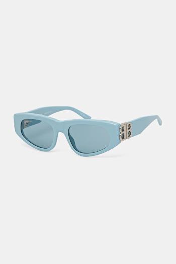 Slnečné okuliare Balenciaga BB0095S dámske, strieborná farba