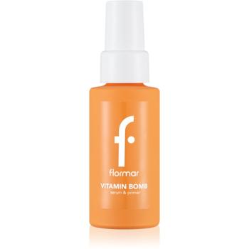 flormar Vitamin Bomb Serum&Primer rozjasňujúce sérum s vitamínmi B, C, E 30 ml