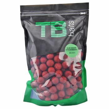 Tb baits boilie glm squid strawberry-1 kg 16 mm