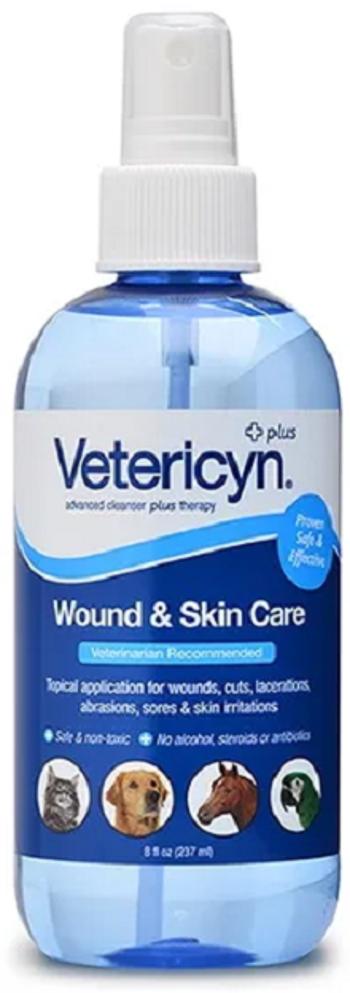 Vetericyn Wound care roztok na cielenú liečbu rán u zvierat 237ml