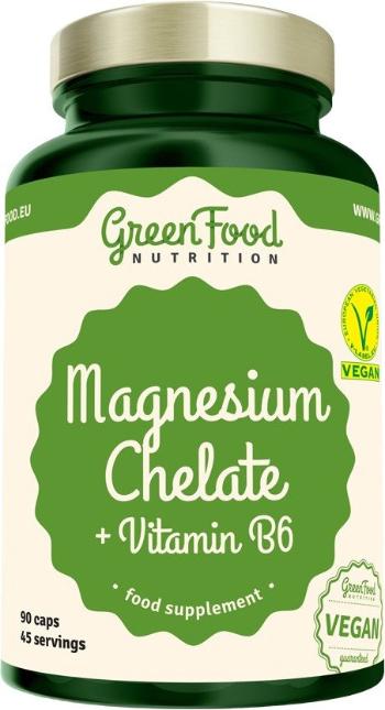 GREENFOOD NUTRITION Magnesium Chelát 90 kapsúl