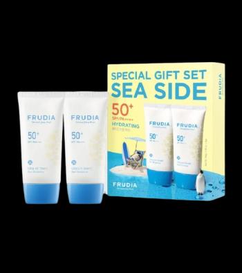 FRUDIA Sun Ultra UV Shield Hydratačný krém na opaľovanie SPF50+ set 2 x 50 g