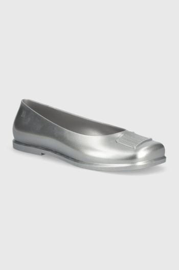 Baleríny Melissa RUBY + MARC JACOBS AD strieborná farba, M.35880.BA533