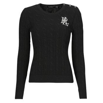 Lauren Ralph Lauren  MONTIVA-LONG SLEEVE-PULLOVER  Svetre Čierna