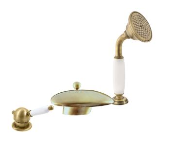 RAV Slezák - Vodovodné batérie vaňová LABE - STARÁ MOSADZ, Farba: stará mosadz, Rozmer: 1/2 &#39;&#39; L570.5SSM