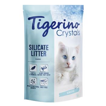 5 + 1 ingyen! 6 x 5 l Tigerino Crystals macskaalom - Classic