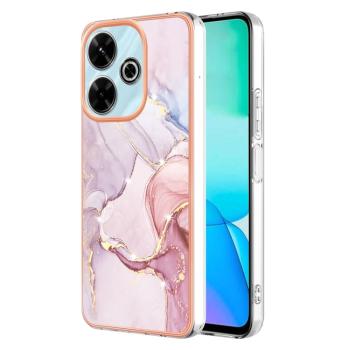 IMD MARBLE Ochranný kryt pre Xiaomi Redmi 13 ROSE GOLD