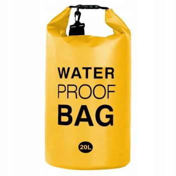 Vodotesný vak Dry Bag 20 l, Červená