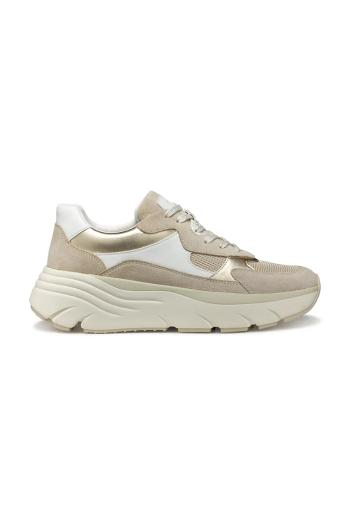 Tenisky Geox D DIAMANTA dámske, béžová farba, D45UFB 05422 C1ZH6