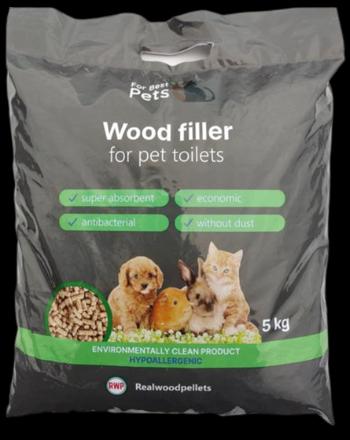 Podstielka For Best Pets drevené pelety pre zvieratá 5kg