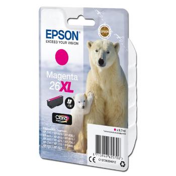 Epson 26XL C13T26334012 purpurová (magenta) originálna cartridge