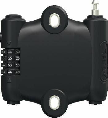 Abus Sportflex 2504/90 Black Oceľové lanko-Zámok