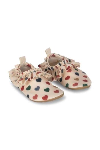 Detské topánky do vody Konges Sløjd MANUCA SWIM SHOES béžová farba, KS102516