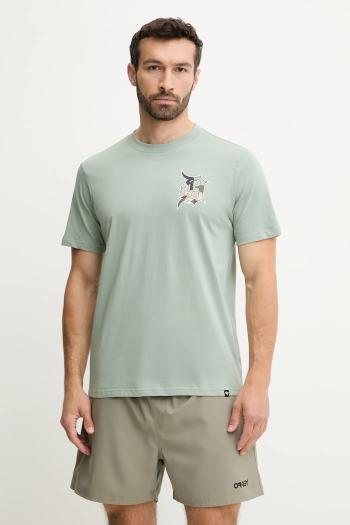 Bavlnené tričko 47 brand MLB Detroit Tigers pánske, zelená farba, s potlačou, BB009TEMECH643630K2