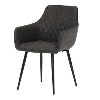 Jedálenská stolička Autronic 57x83 cm čierna látka DCH-225 BK3