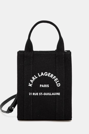 Kabelka Karl Lagerfeld čierna farba, A1W50039