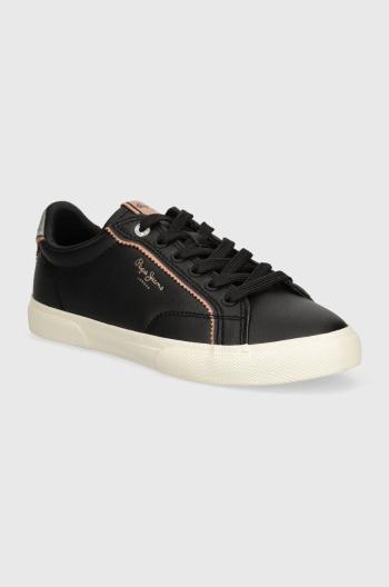 Tenisky Pepe Jeans PLS31564 čierna farba, KENTON SAILOR W