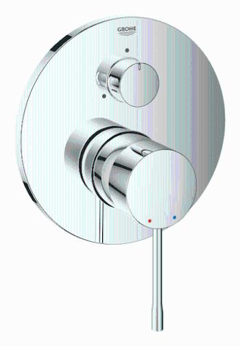 Sprchová batéria GROHE Essence New bez podomietkového telesa chróm 24092001
